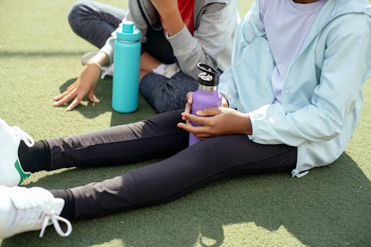 hydration tracking with a water bottle