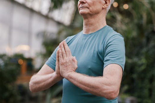 yoga for older men