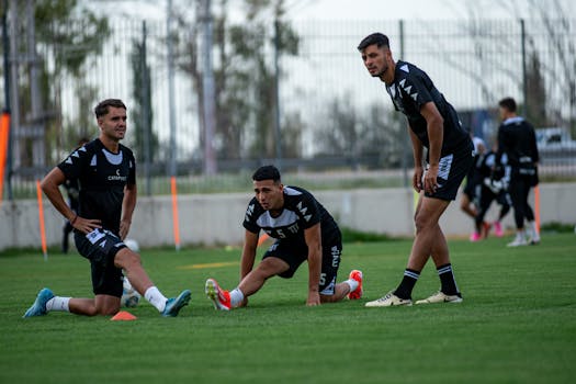 man stretching before a workout