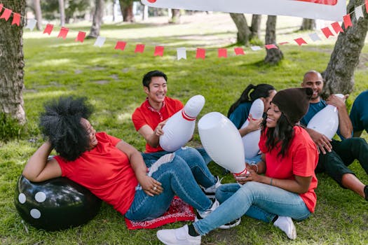 group of seniors participating in a community activity